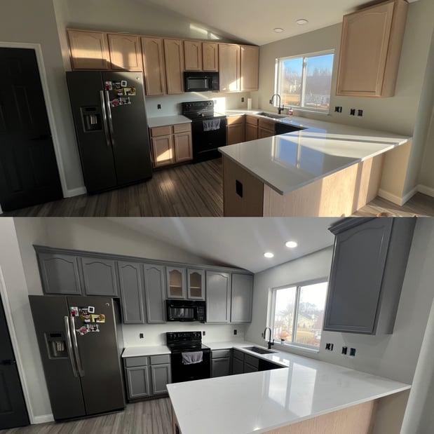 Images STL Cabinet Refinishing