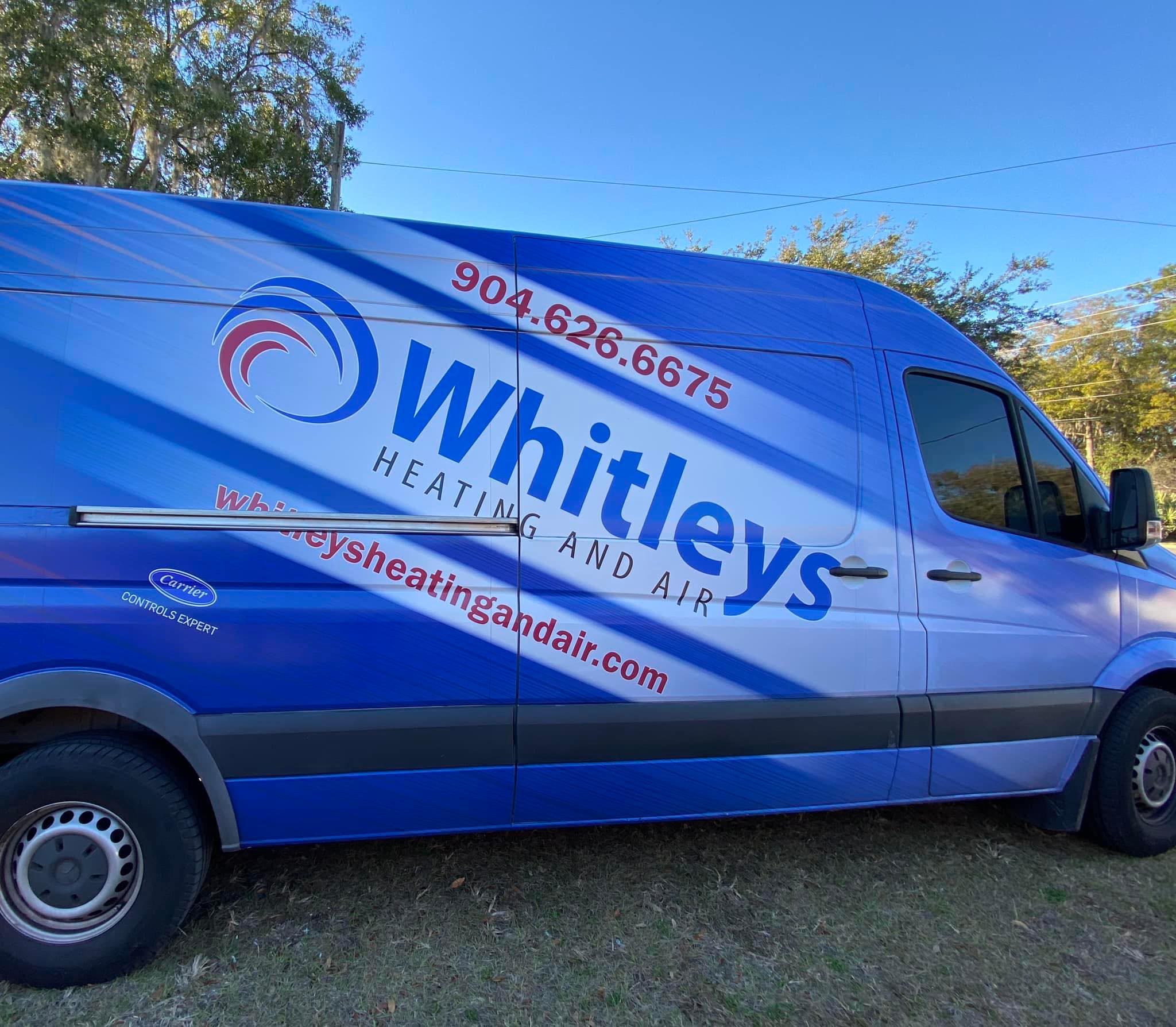 Whitleys Heating and Air  Van