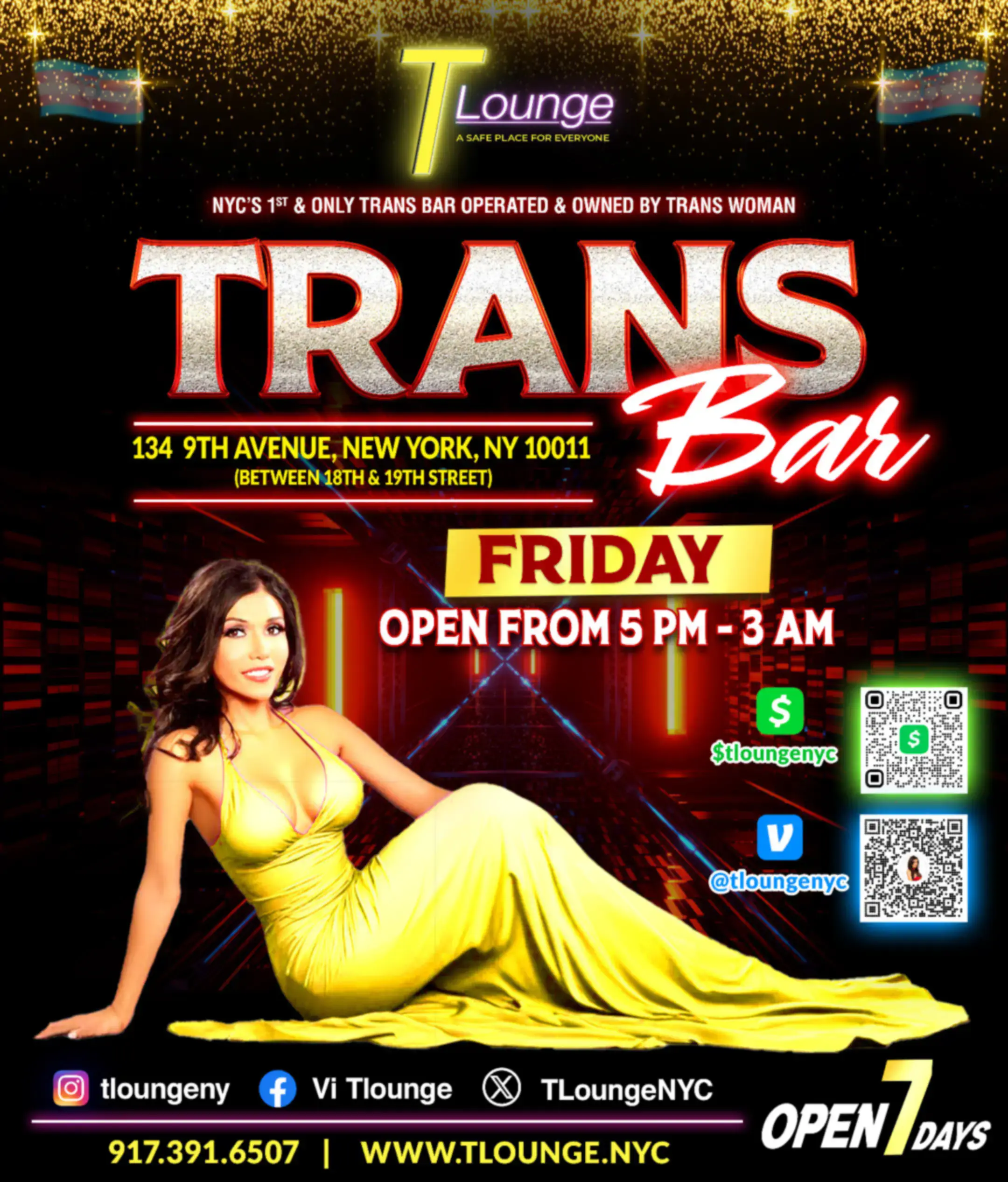 T Lounge transbar tsparties