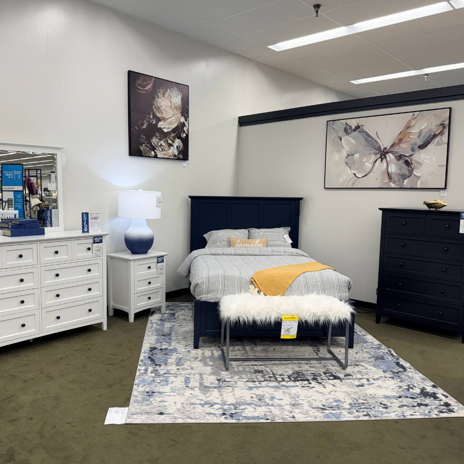 Create a bedroom that feels like home with the Grace Bedroom Collection at Slumberland Furniture Burlington. Available in three color options, Grace makes it easy to choose a look that complements your personal style and bedroom décor.