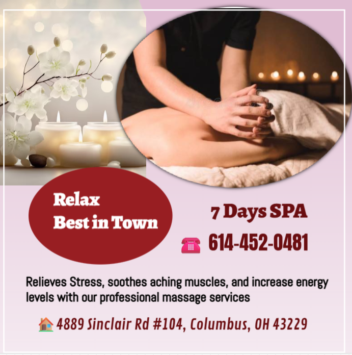 Massage techniques are commonly applied with hands, fingers, 
elbows, knees, forearms, feet, or a device. 
The purpose of massage is generally for the treatment of 
body stress or pain.