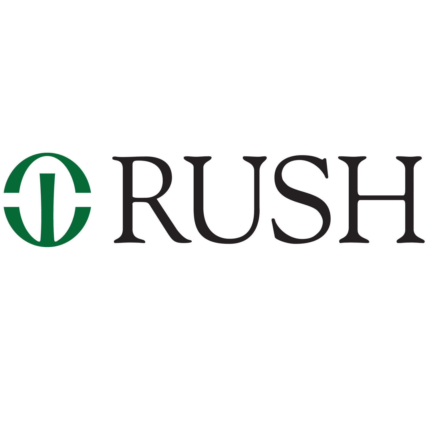 Rush Medical Office Building Pharmacy Logo