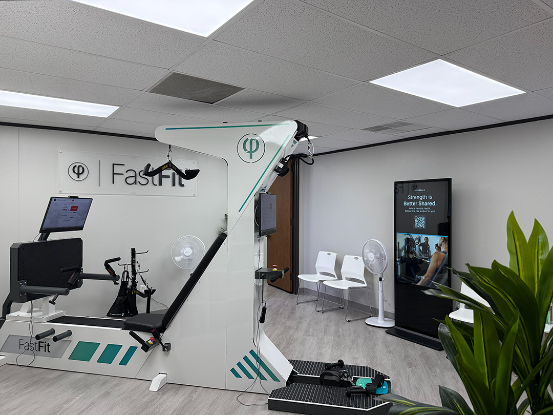 Interior of the Clear Lake FastFit Studio
