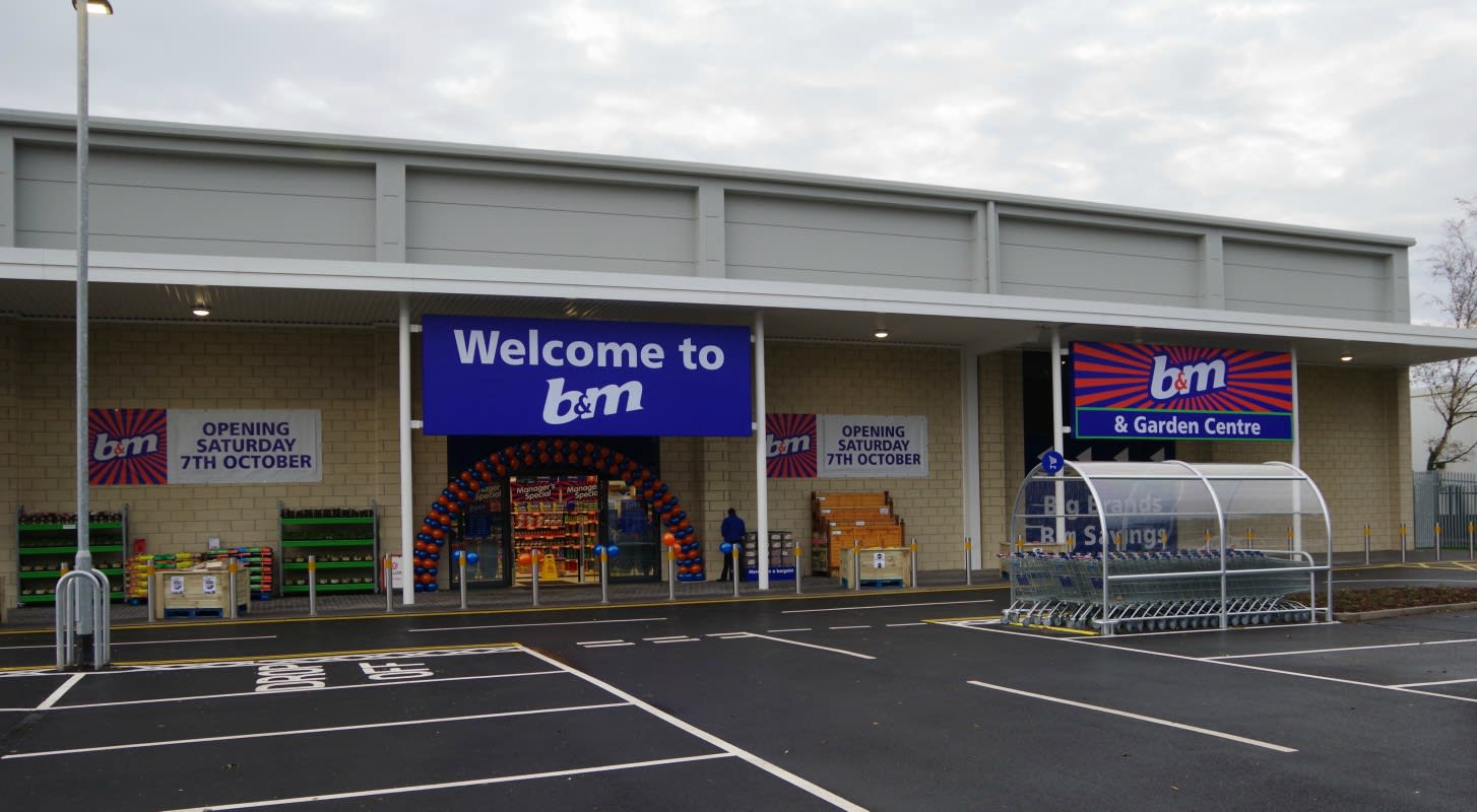 B&M's latest store is located at Clevegate Retail Park, Guisborough.