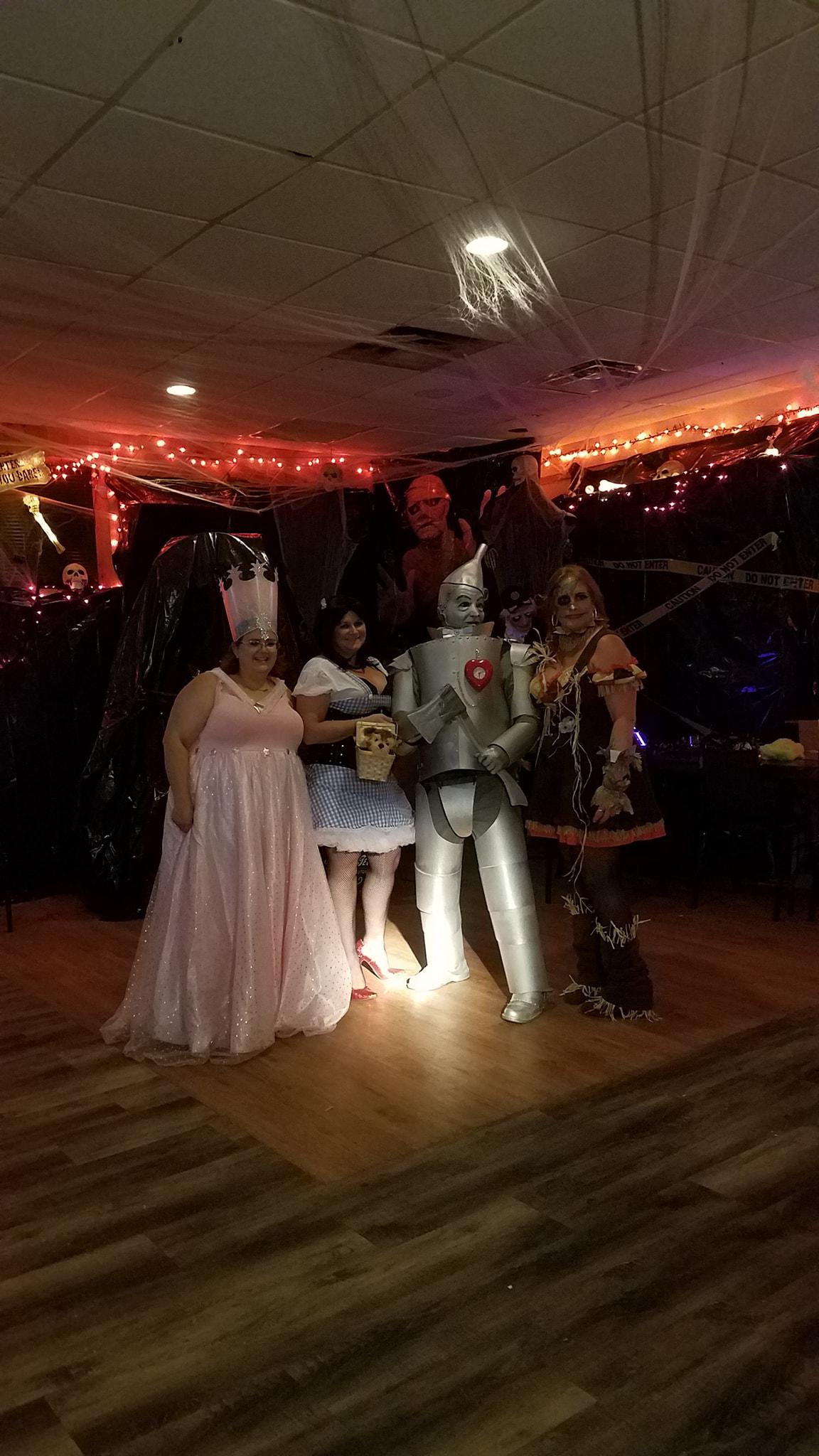 The wizard of oz. The winning team at the Halloween party at Osseo/maple grove American Legion