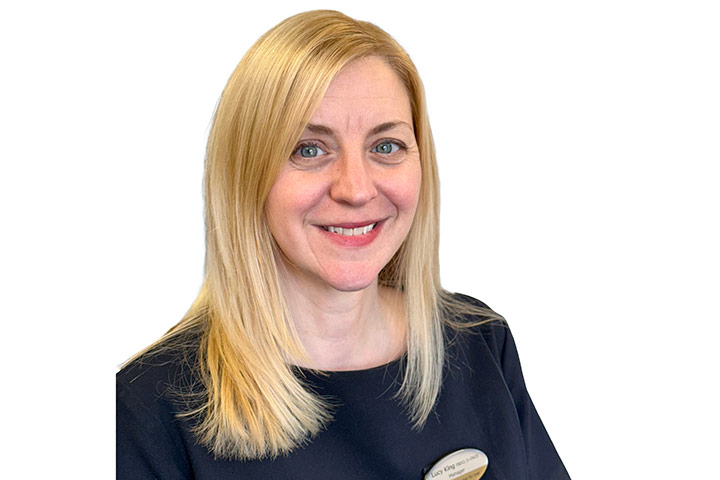 Lucy King, Dispensing Optician and Store Manager in our Acomb store