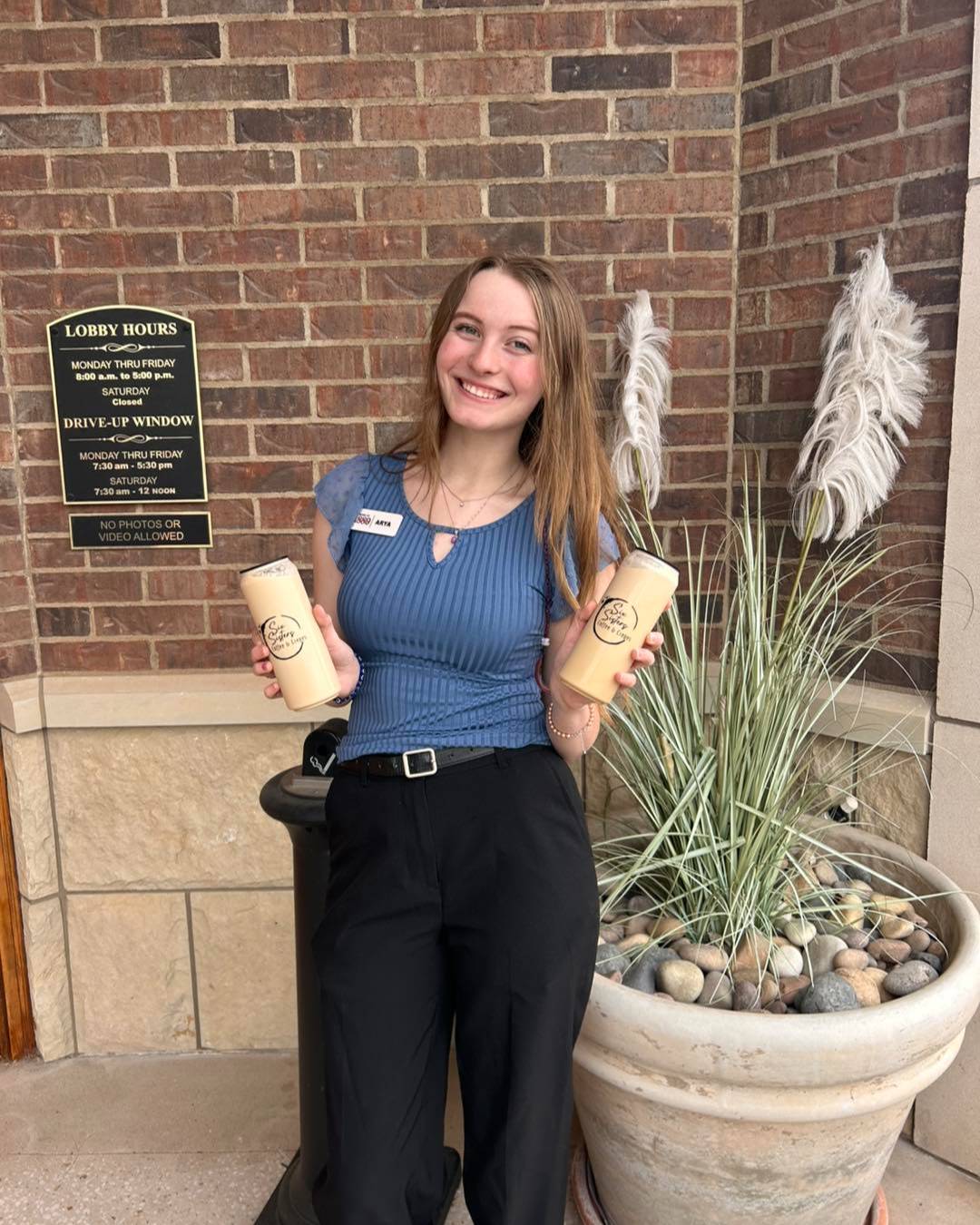 Fueling the day the right way. We dropped off some delicious 6 Sisters Coffee to our friends at Bank of 1889 last week because great coffee always makes the day a little better.