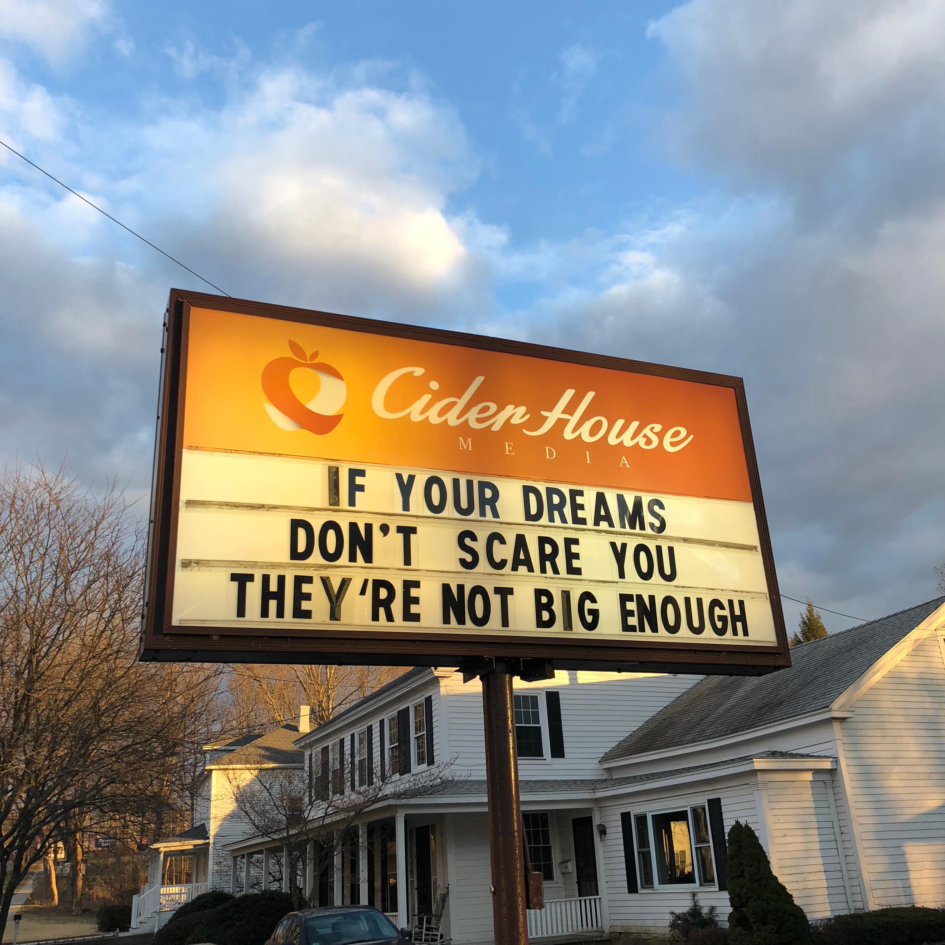 Cider House Sign