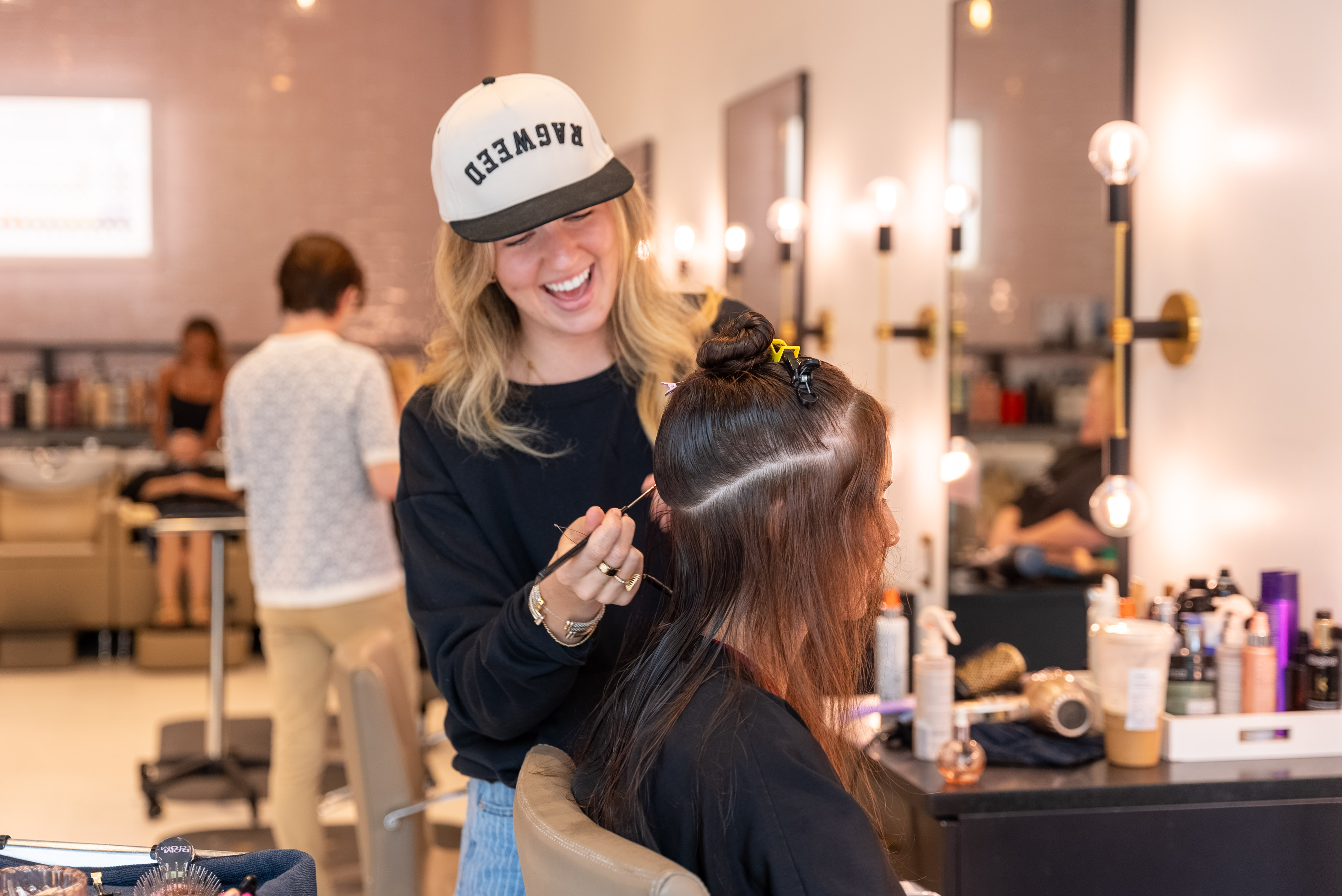 Hair Extensions in The Woodlands, TX | Parlour in the Woods