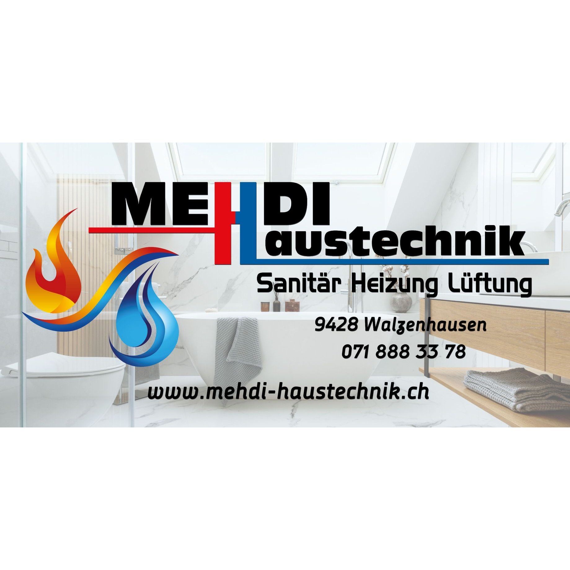 MEHDI Haustechnik GmbH Logo