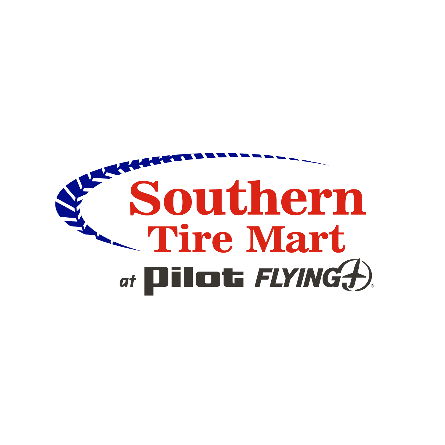 Southern Tire Mart at Pilot Flying J Logo