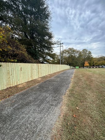 Images In-Line Custom Fence