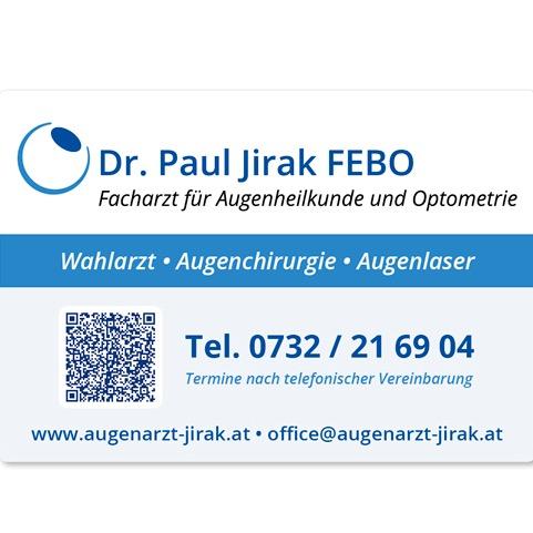 Dr. Paul Jirak Linz 0732 767521160