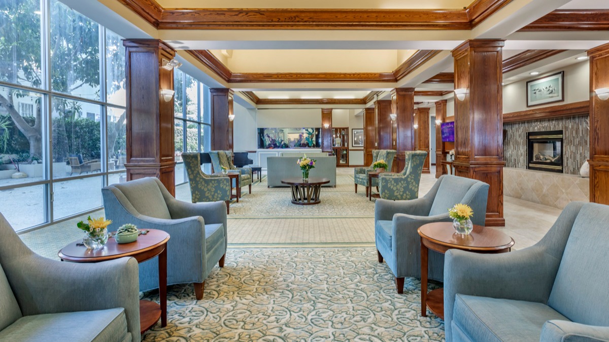 Brookdale Ocean House Community Living Room