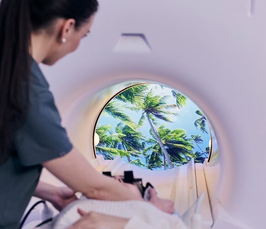 Das MRT-Gerät der radiologischen Privatpraxis Dr. med. Michael Ho in Münster