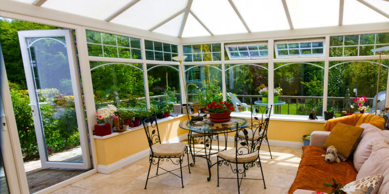 Our beautiful sunroom additions can let you enjoy your outdoor area without leaving the comfort of the indoors.