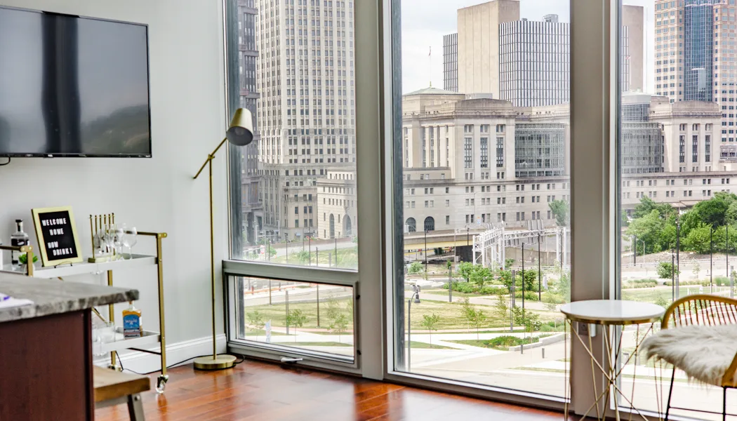 View from the living room