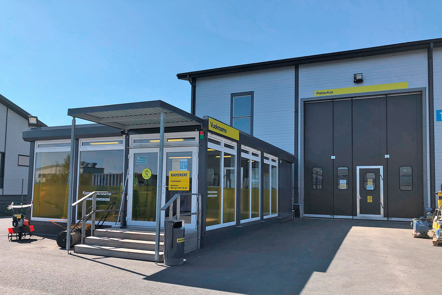 Images Ramirent konevuokraamo Seinäjoki