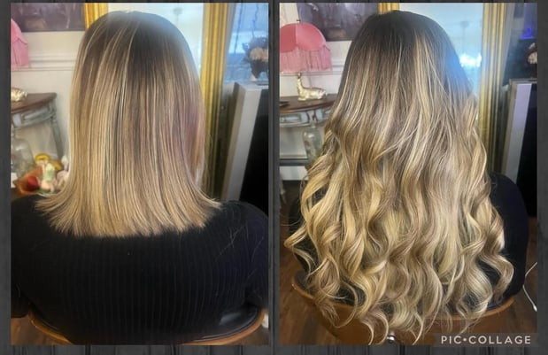 Images ShineTress Hair Extensions NYC Studio