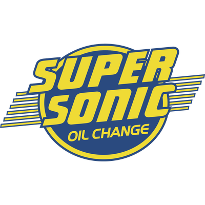 Super Sonic Oil Change Logo