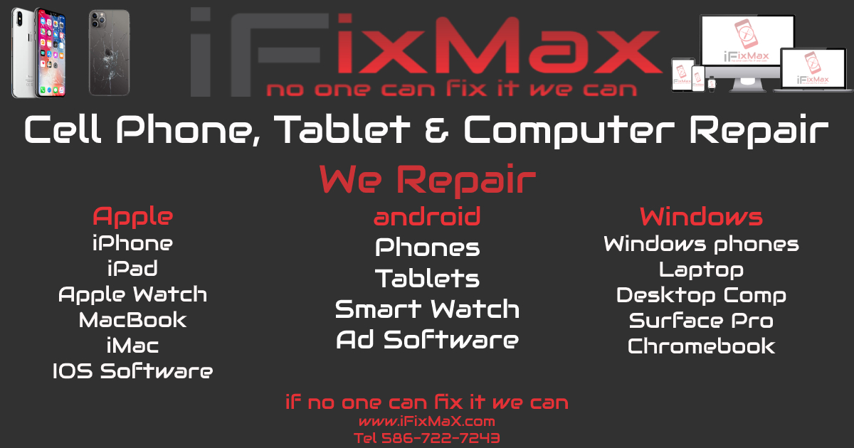 iFixMax - Cell Phone, Tablet & Computer Repair