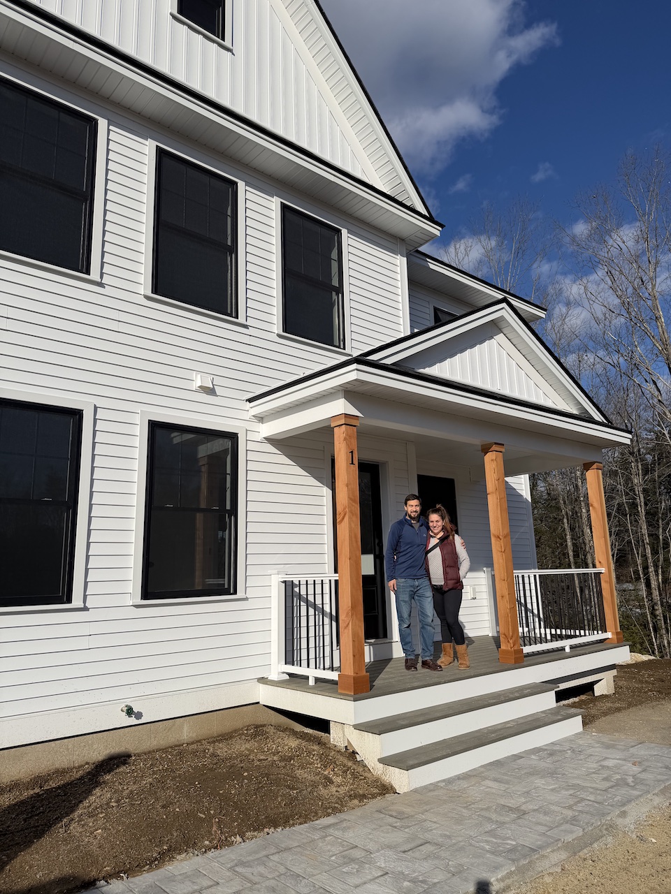 Congrats to Jimmy and Katie on closing on their beautiful new construction home just before the new year in Brentwood