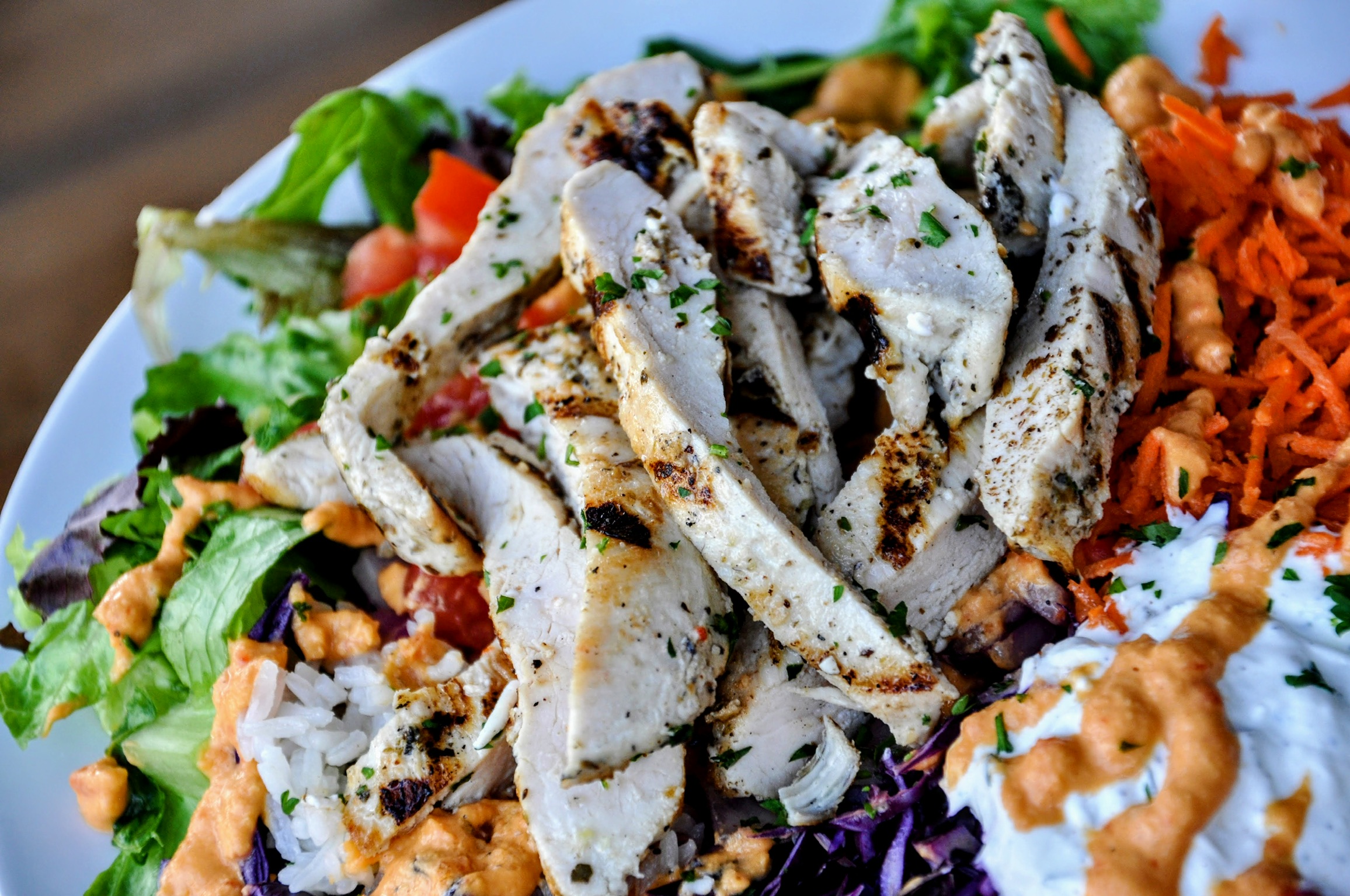 Chicken Bowl Close