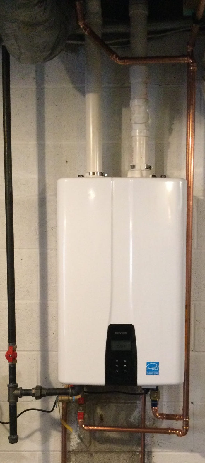 Navien Tankless Water Heater Installation