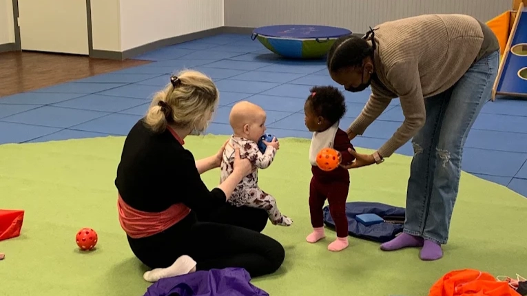 Come inside and discover a place created especially for young children and the people who care for them. Our children classes in Sandy Springs make it easy to add purposeful play, learning, and quality family time to your week.