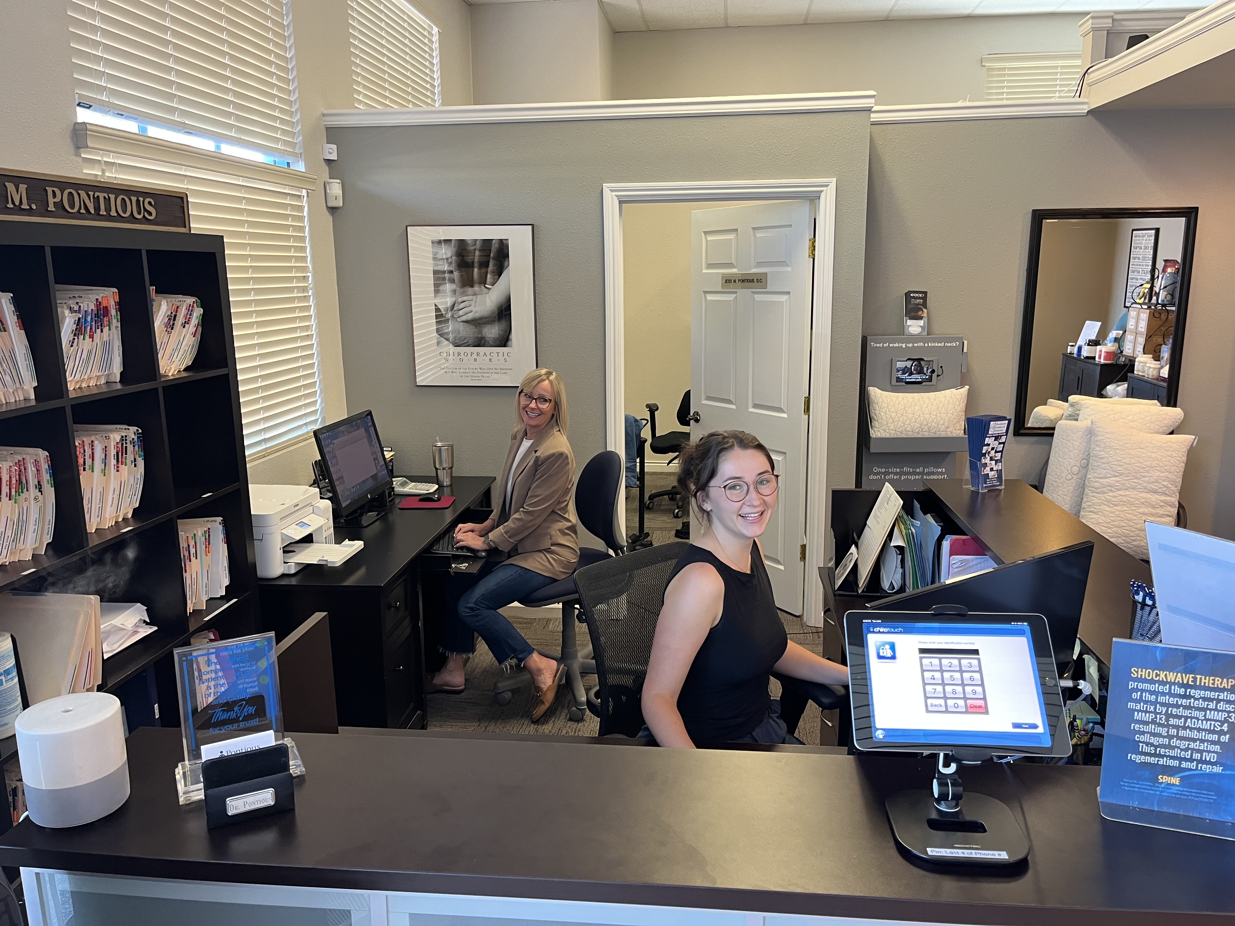 Pontious Chiropractic Office Staff