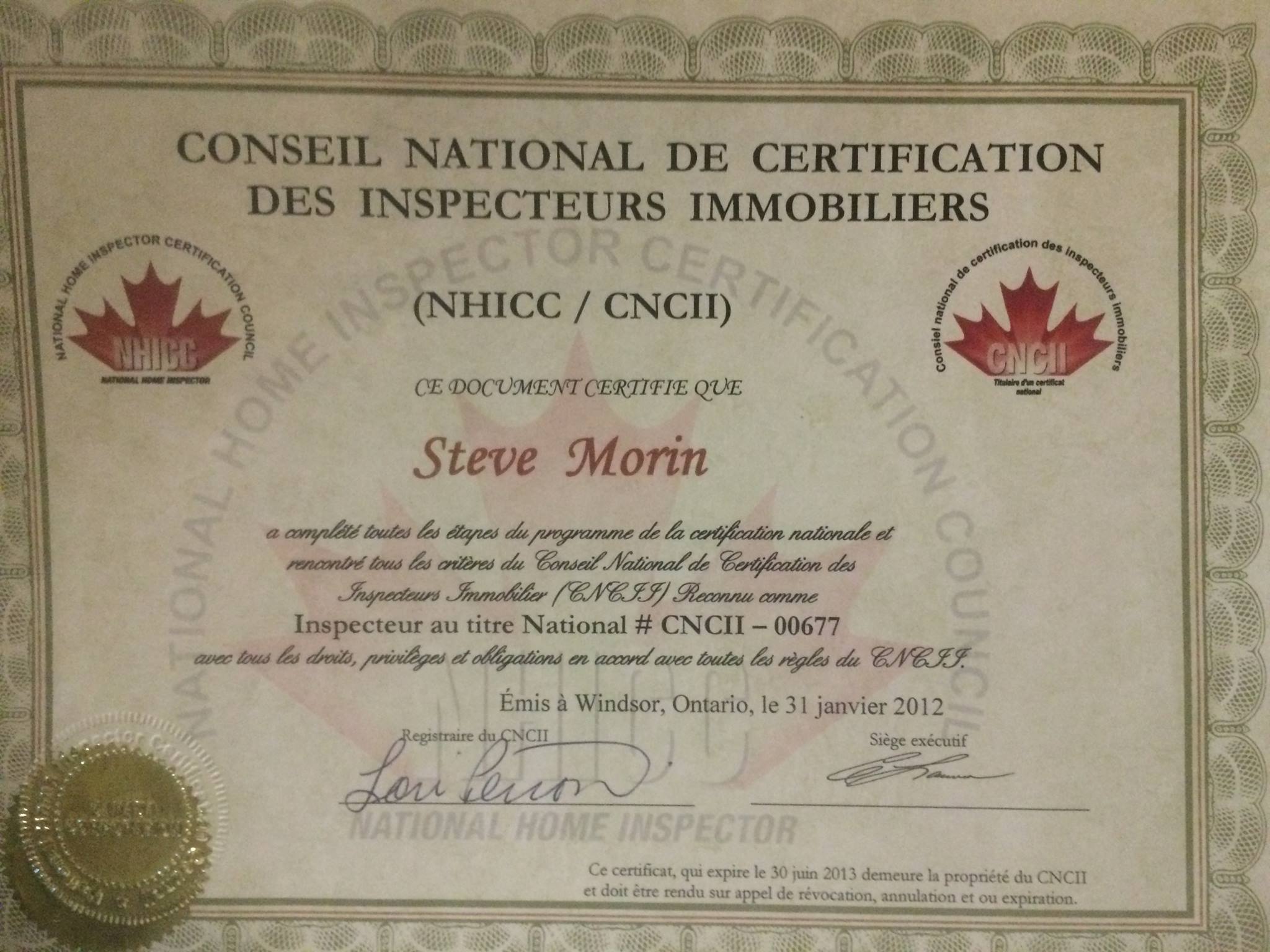 Images ISM Expert, Inspecteur en Bâtiment