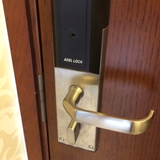 Hotel locks upgrade.