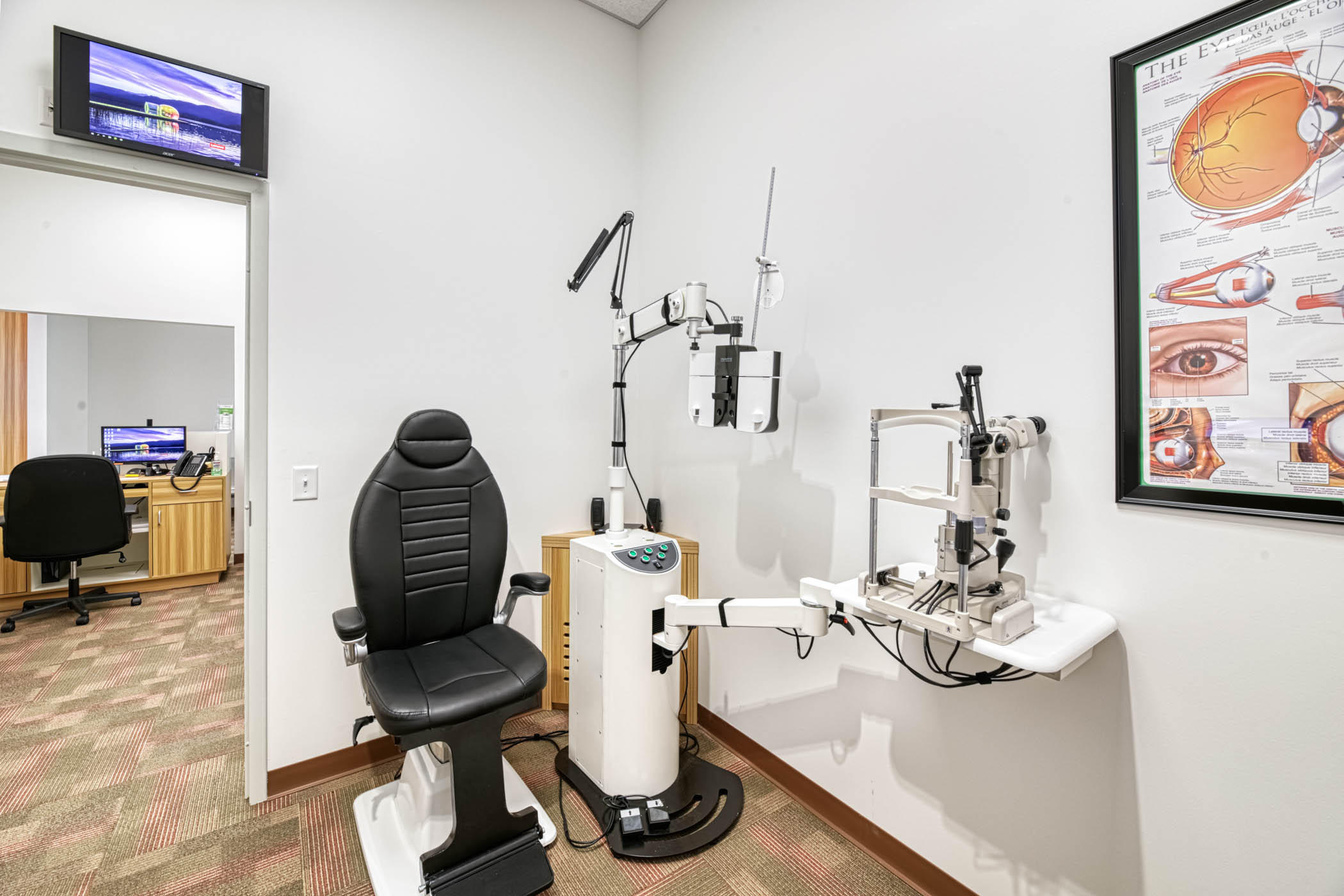 Eye Exam Room at Stanton Optical store in Oak Creek, WI 53154 Stanton Optical Oak Creek (414)928-4701