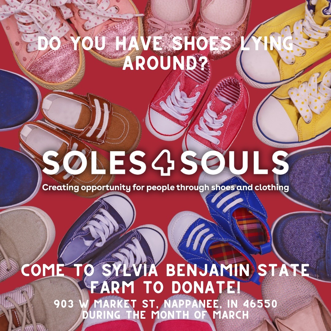 Old shoes? Bring them in!