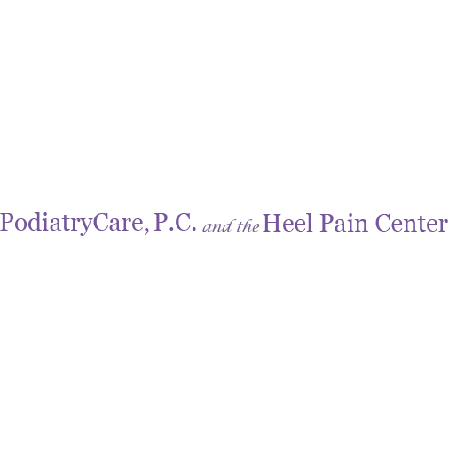 PodiatryCare, PC and the Heel Pain Center Logo
