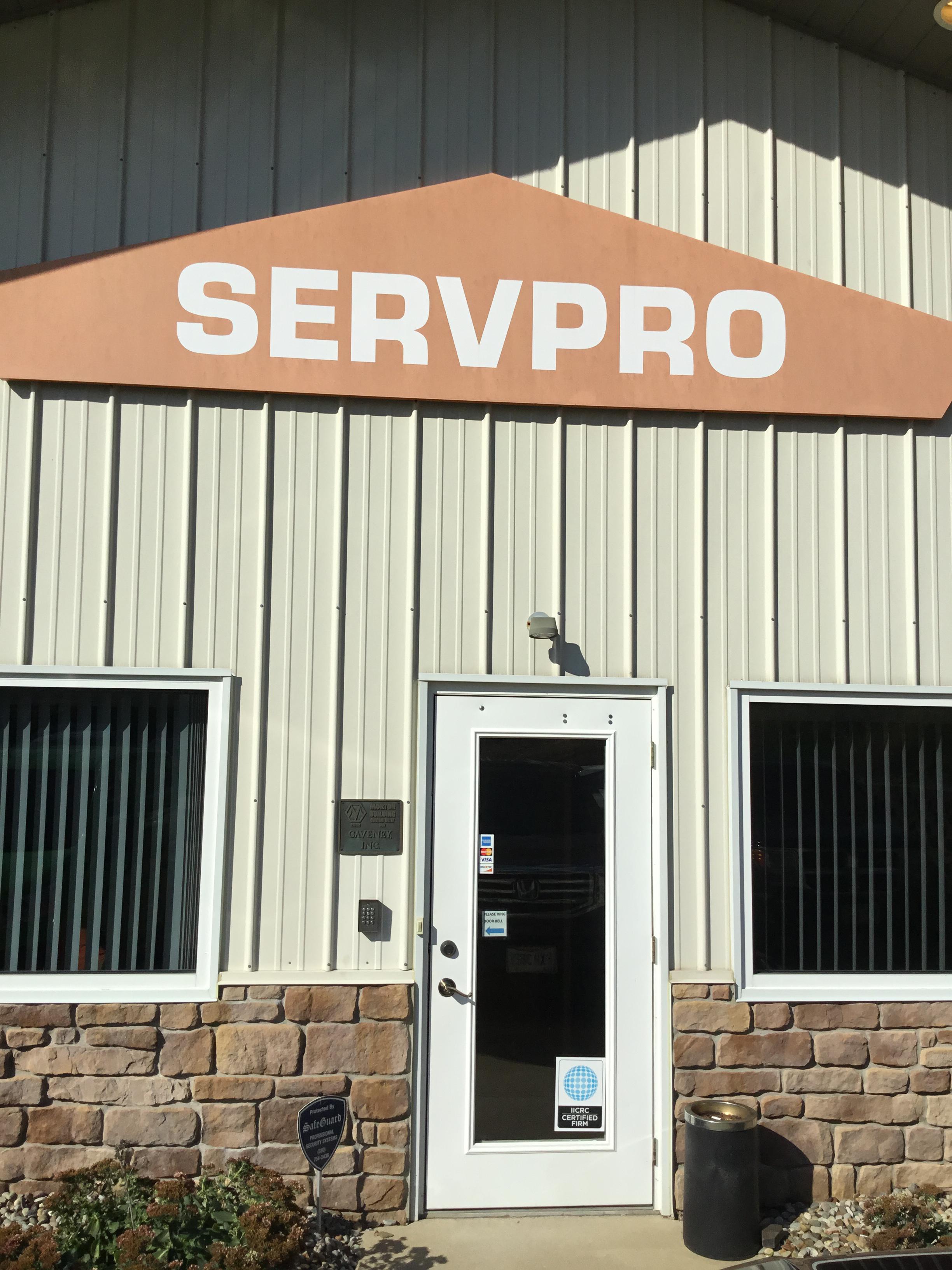 Front Door of SERVPRO