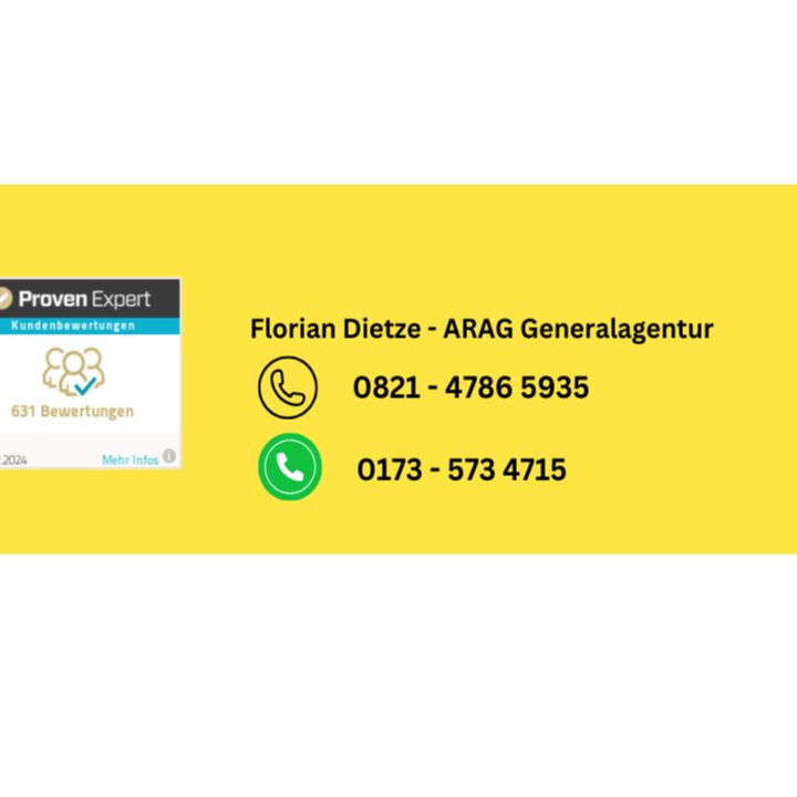 Bilder Florian Dietze - ARAG Generalagentur Augsburg