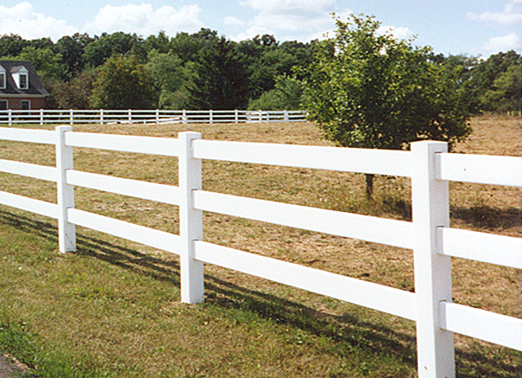 3 rail vinyl fence Fence AZ Mesa (623)289-6702