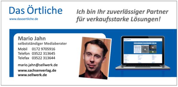 Logo Mario Jahn, Marketingberater f. die wichtigsten Onlineportalen & Printmedien