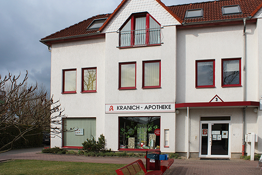 Kranich-Apotheke, Kirchstr. 3 in Halbe