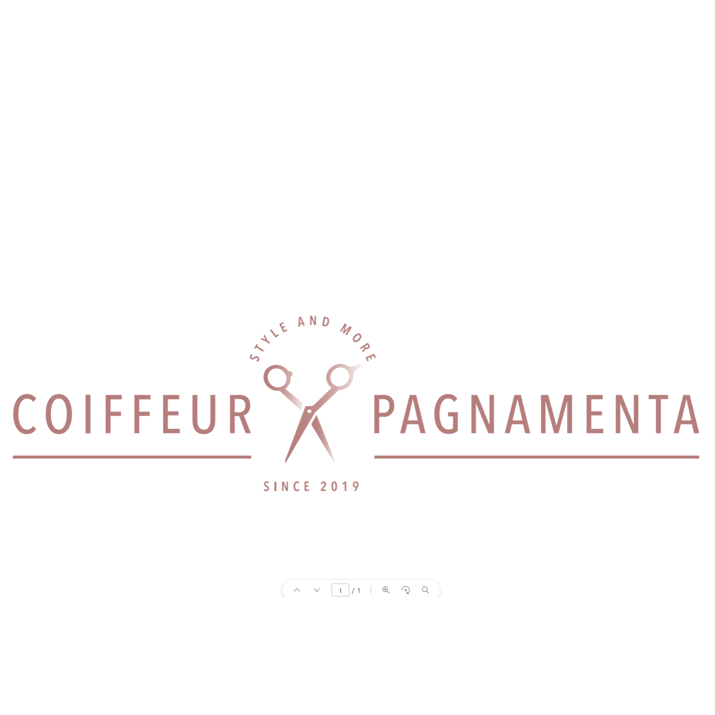 Coiffeur Pagnamenta Logo