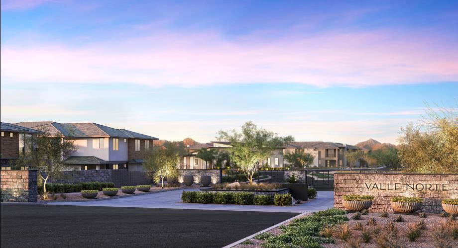 Luxury gated community of attached Villas in North Phoenix