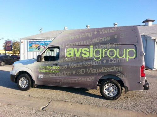 custom vehicle wraps in Houston, TX from Houston Sign Co