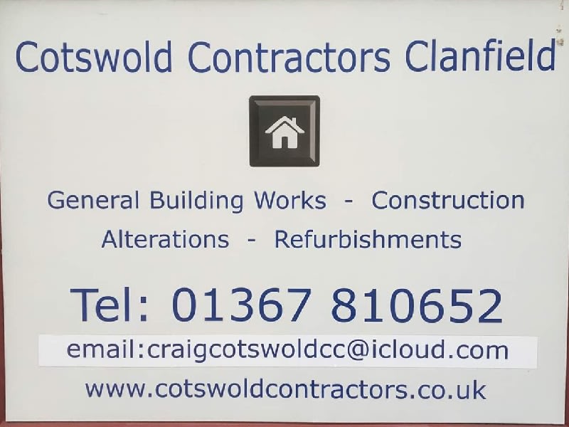 Cotswold Contractors Clanfield Ltd Bampton 07500 933533