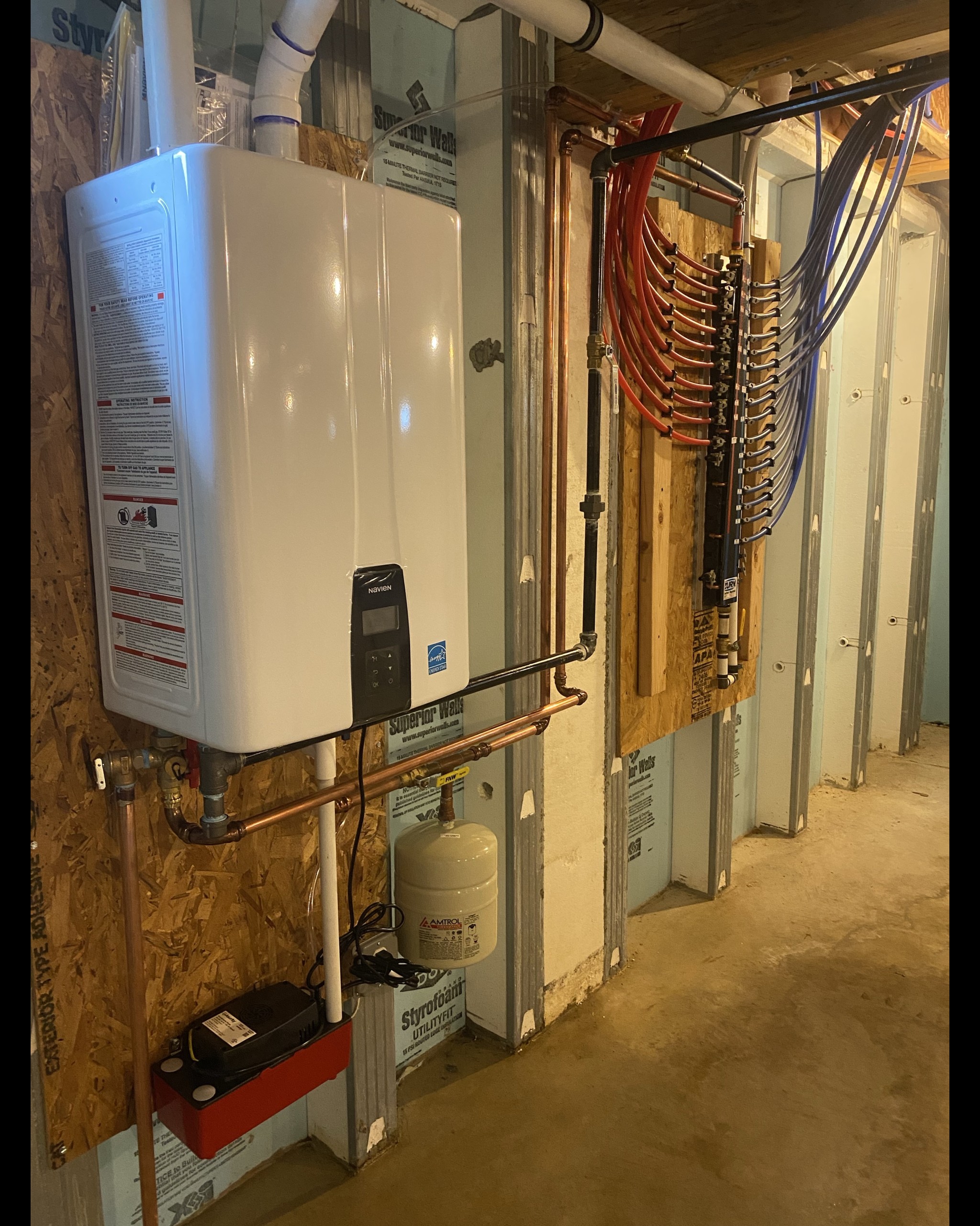 Navien Tankless Water Heater Installation