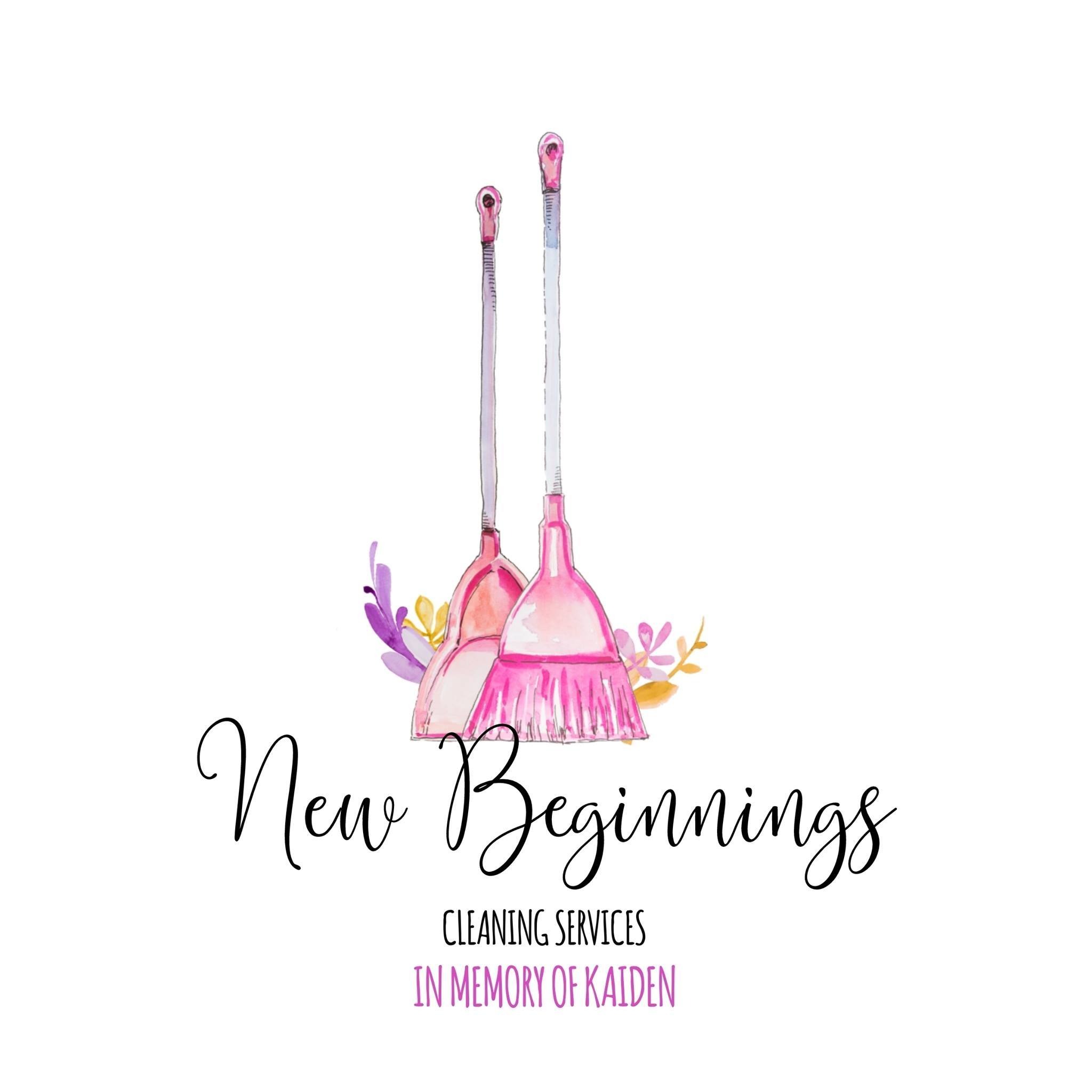 New Beginnings-In Memory of Kaiden Cleaning Services Logo