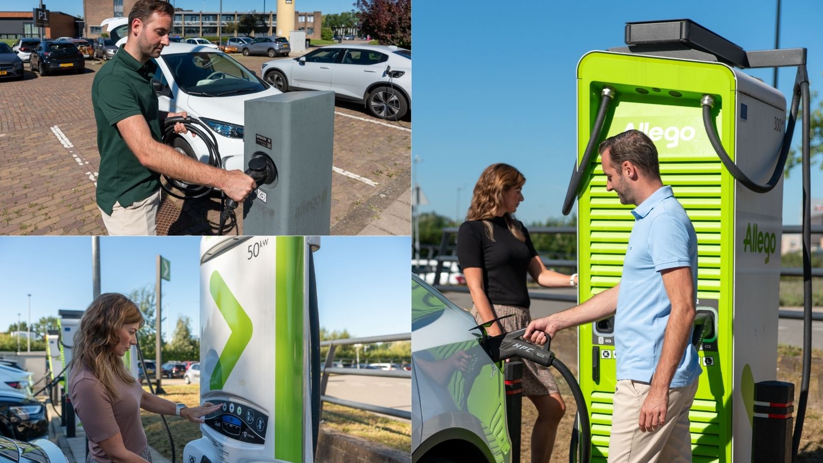 Images Allego Charging Station