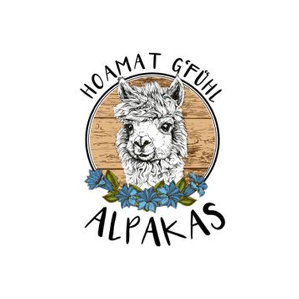 Hoamat G`fühl Alpakas - Familie Matt Logo