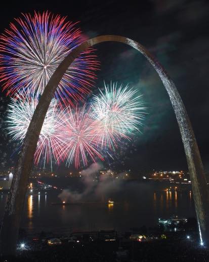 We are lucky enough to have one of the best views to watch fireworks here in STL. Concerts, parades, fireworks and more are happening at Celebrate St. Louis today!

Just a reminder we are closed to enjoy time with friends and family, as we hope you get to do as well!