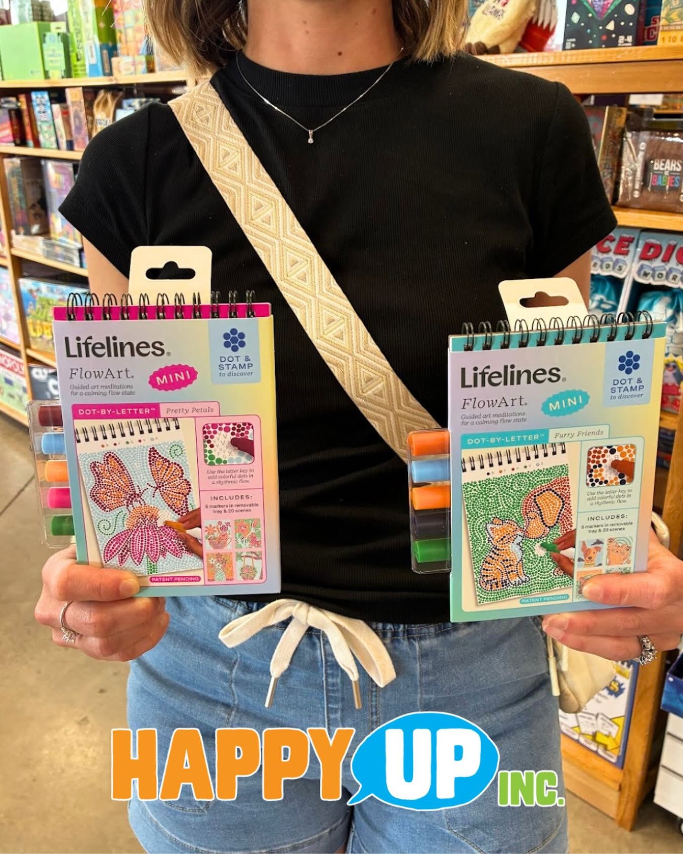 Be smart like Krysta and stop into Happy Up for all of your roadtripping, attention support needs